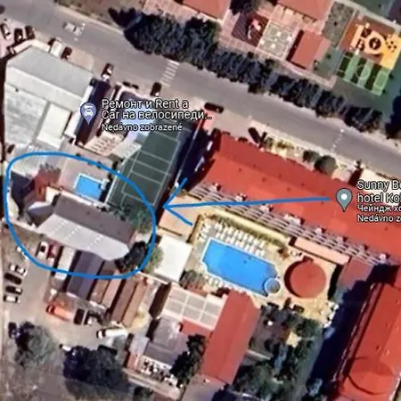 Daire Sunny Apartment, Kokiche - White Building Liliya